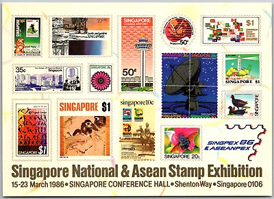 #ad Postcard: Explore the Vibrant City of Singapore A85 $3.49