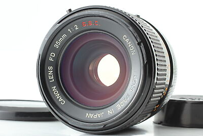 #ad Near MINT CONCAVE quot;Aquot; Canon FD 35mm f2 s.s.c. wide Angle MF Lens From JAPAN $429.99