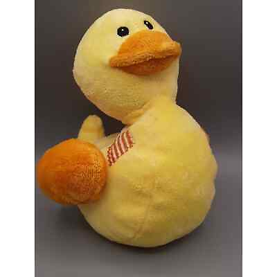 #ad Vintage Ganz Baby Buddies Body Balls Yellow Duck Ducky Musical Infant Toy 7quot; $17.79