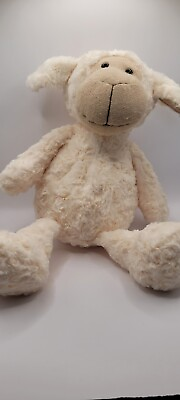 #ad Plush Cuddly Lamb 10” Cream Color Stuffed Animal $10.40