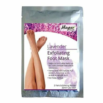 #ad Exfoliating Foot Peel Mask w Natural Lavender Scent for Hard amp; Dead Skin 2 Pair $9.99