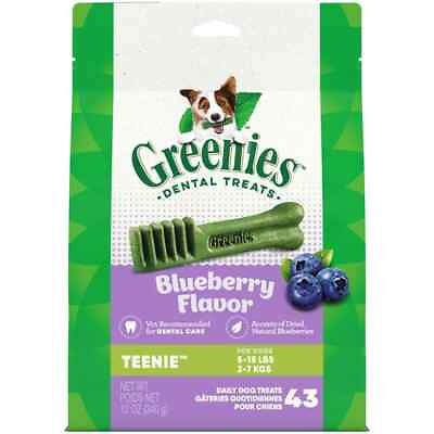 Greenies Large Natural Dog Dental Chews Blueberry Flavor 12 oz. Pack.... $22.51