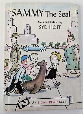 #ad SAMMY THE SEAL Book by Syd Hoff 1959 Children YA Picture Story Vintage Classic $11.97