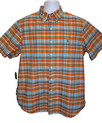 #ad Ralph Lauren men#x27;s short sleeve shirt size XL $14.50