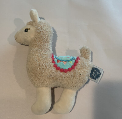 #ad Mary Meyer Lily Llama Soft Rattle Baby Toy 5.5quot; $1.00
