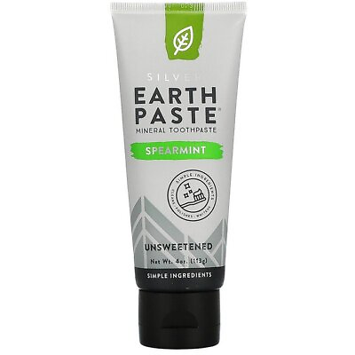 #ad Redmond Trading Company Earthpaste Unsweetened Spearmint 4 oz Paste $8.47