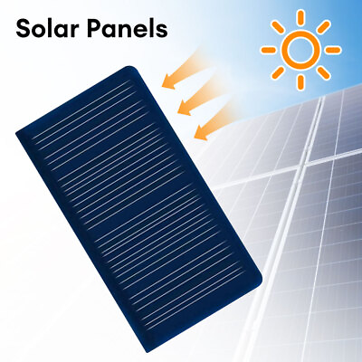 #ad 5V 50mA Mini Power Solar Panel DIY Small Cell Module Charger With 10cm Wire C $3.71