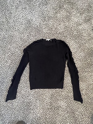 #ad 1990’s Helmut Lang Womens Sleeve Knit Sweater Women SIZE LARGE $70.00