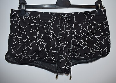 #ad Dolce amp; Gabbana Black Allover Stars Sexy Swim Beachwear Shorts Womens Size Xs $140.00