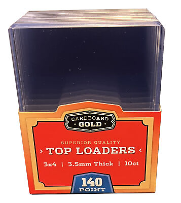 #ad 10 CBG Brand 3.5mm Jersey Toploaders Memorabilia Relic Topload Card Holder 140pt $6.29