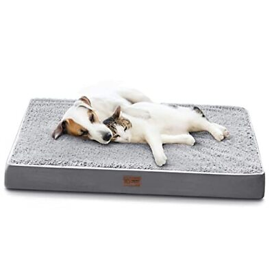 #ad Dog Beds for Large Dogs Extra Large Dogs 36.0quot;L x 27.0quot;W x 3.0quot;Th Grey $49.03