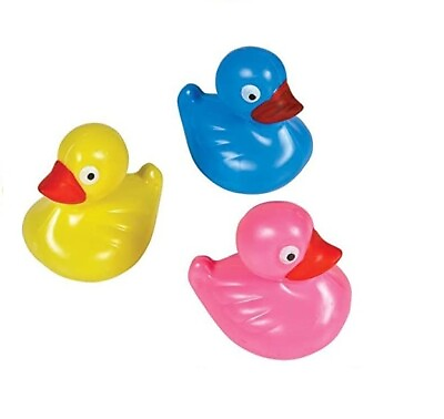 #ad Floating Weighted Ducks 12 Pack 3quot; Plastic $14.99