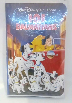 #ad 101 Dalmatians Disney 1992 Classic Black Diamond VHS New Factory Sealed $14.95