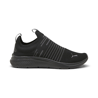 #ad Puma Softride Pro Echo Slip On 37869104 Mens Black Athletic Running Shoes $57.99