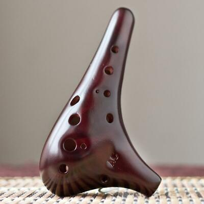 #ad Professional 12 Hole Alto Tone C Ocarina Flute Ceramic Musical Instruments $20.56