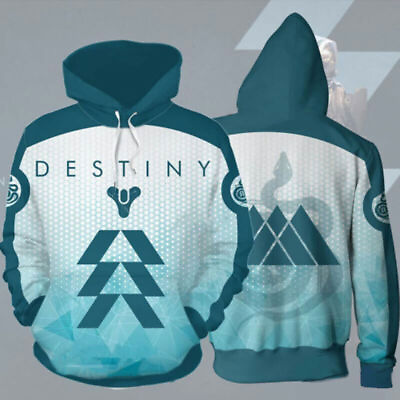 #ad Destiny 2 Hoodies Coat Tops Pullover Anime Hoodie Cos Clothes Unisex Present $28.98