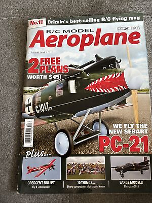#ad R C Model Aeroplane March 2012 Free Plans $15.00