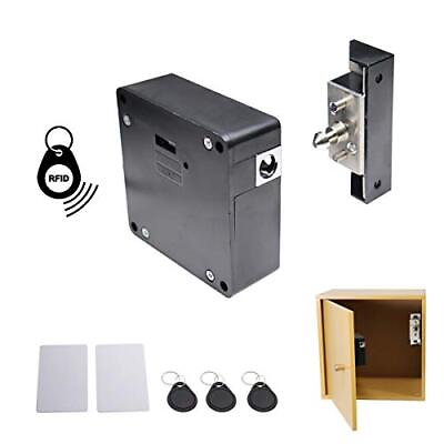 ETEKJOY RFID Electronic Cabinet Lock Hidden DIY for Wooden Cabinet Locker Dra... $25.99