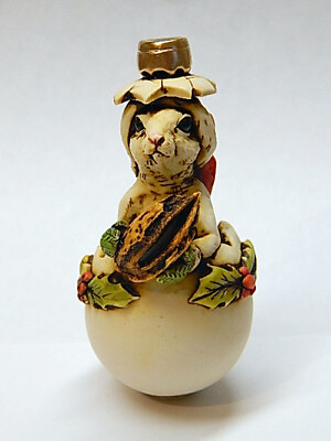 #ad Harmony Kingdom Arts Neil Eyre Christmas Santa Hat mouse mice Ornament Holly Ivy $62.99