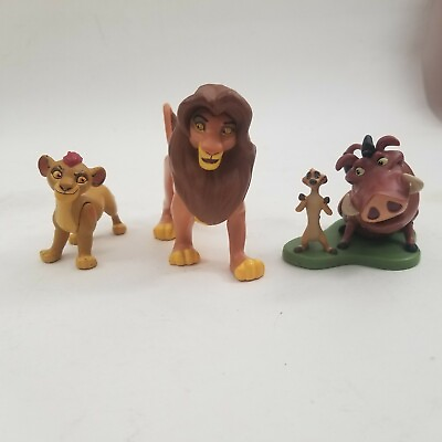#ad Lion King Lot of 3 PVC Figures Disney Simba Timon amp; Pumbaa $19.99