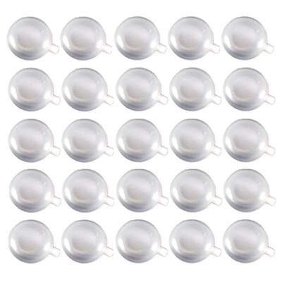 #ad 25PCS 50mm Clear Plastic Toy Squeakers Fit Repair Dog Pet Toys Noise Maker In... $15.06