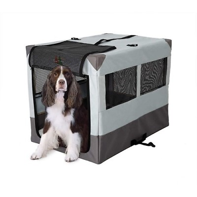 #ad Dog Camper Portable Soft Sided Travel Tent Crate Kennel 28quot; H x 36quot; W x 25.5quot; D $199.95