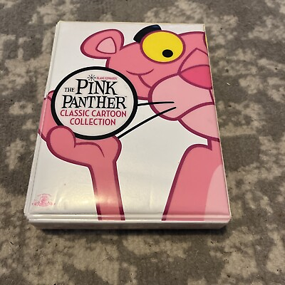 #ad Pink Panther Classic Cartoon Collection DVD 2009 5 Disc Animated Kids Show $23.99