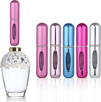 #ad Perfume Travel Refillable Perfume Atomizer Bottle PortableTravel SizeScent Pum $12.50