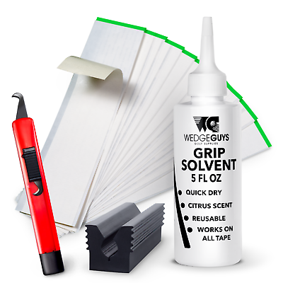 #ad #ad Golf Club Grip Kit Options Include: Solvent Grip Tape Vise Clamp Hook Blade $14.49
