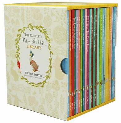 #ad The Complete Peter Rabbit Library 23 Hardcover Book Set Beatrix Potter NEW $48.99