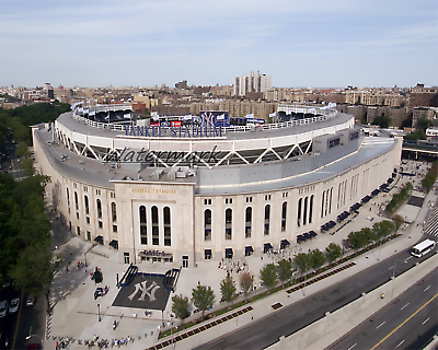 #ad MLB New York Yankees Yankee Stadium Front Aerial View Color 8 X 10 Photo Picture $5.99