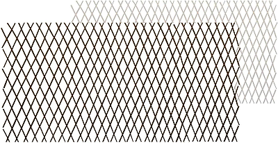 #ad Natural Lattice Willow Trellis Fence for Climbing Plants $39.99