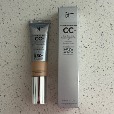 #ad IT Cosmetics Your Skin But Better CC Full Coverage Cream SPF50 Medium $16.99