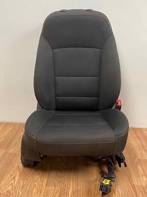#ad Rh Passenger Manual Seat Black Cloth W o Headrest Fits CHEVROLET CRUZE 2016 2017 $382.99