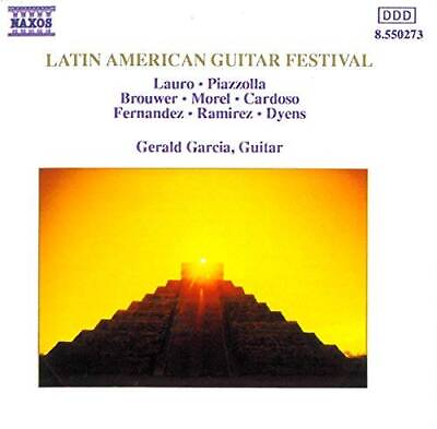 #ad Latin American Guitar Festival Gerald GarciaGuitar Audio CD VERY GOOD $5.24