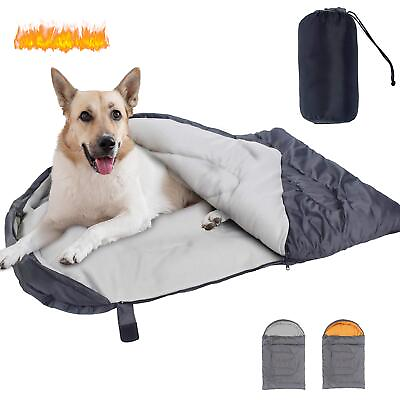 #ad Dog Sleeping Bag Waterproof Warm Packable Dog Bed with Storage Bag for Indoor... $46.90
