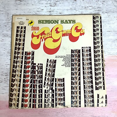 #ad Simon Says 1910 Fruit Gum Co Record LP Vinyl Gatefold BDS 5010 $10.00