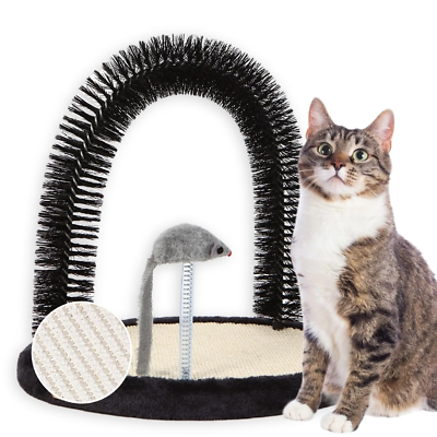 #ad the Original Cat Arch Self Groomer Cat Massager Cat Hair Brush for Grooming wit $52.88