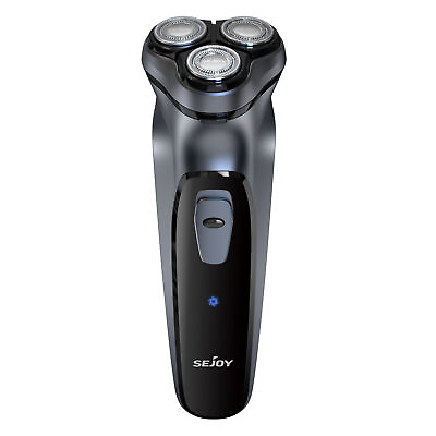 #ad Men#x27;s Razor 3D Electric Shaver Rotary Waterproof Pop Up Trimmer Cordless $20.90