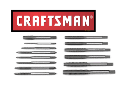 #ad Craftsman Taps Choose Size SAE or Metric New FAST SHIPPING DISCOUNT BUY $9.95