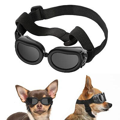#ad Dog Sunglasses Small Breed Dogs Goggles UV ProtectionGoggles for Small Dogs ... $20.62