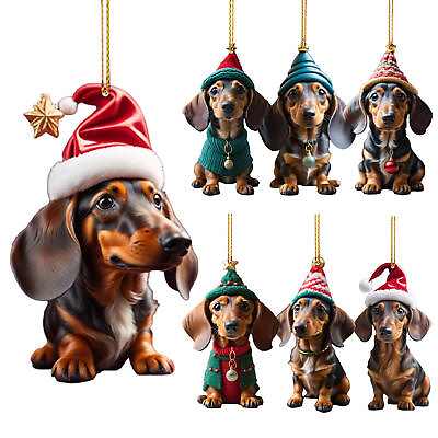 #ad Christmas Dog Ornaments Christmas Gifts For Dog Lovers Dog Ornaments beautiful $6.48