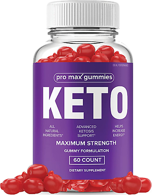#ad 1 Pack Pro Max Keto Gummies Promax Extra Strength Advanced 60 Gummies $39.95
