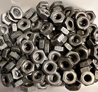 #ad 100 1 4 20 Hex Jam Nuts Plain Steel Thin Nuts Half The Size Of Standard 1 4quot;20 $10.99