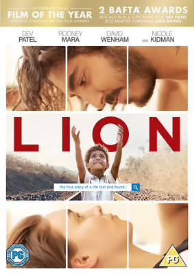 #ad Lion DVD Dev Patel Tannishtha Chatterjee Rooney Mara Deepti Naval UK IMPORT $6.66
