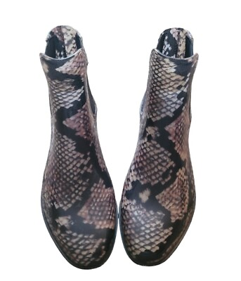 #ad Polo Lauren Ralph Lauren Women Sz 7 Snake Print Ankle $21.49
