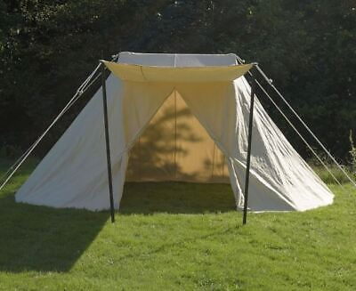 #ad Saxon Tent 6x4 m Jorvik Functional water proof tent for larp reenactment camping $879.99