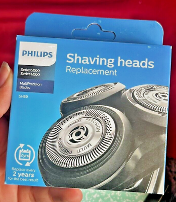 #ad Philips Norelco SH50 Shaver Series 5000 6000 Replacement Shaving Head Blades $18.99