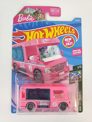 #ad Hot Wheels Barbie Dream Camper 2021 New Model Getaways Barbie Movie $4.00