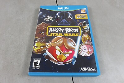 #ad Angry Birds Star Wars Nintendo Wii U 2013 NO MANUAL $4.49